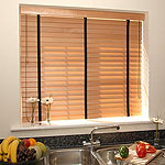 click to view Venetian Wood Blinds
